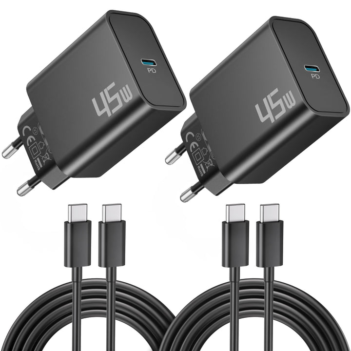 45W USB-C Schnellladegerät Schnellladekabel für Samsung Galaxy S26 S25 S24 S23 S22 FE Ultra Edge, A5