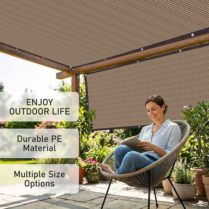 Schattiernetz gewächshaus - mit öSen80% Sonnenschutz Markise Stoff Garten Terrasse Uv Schutz für Pfl