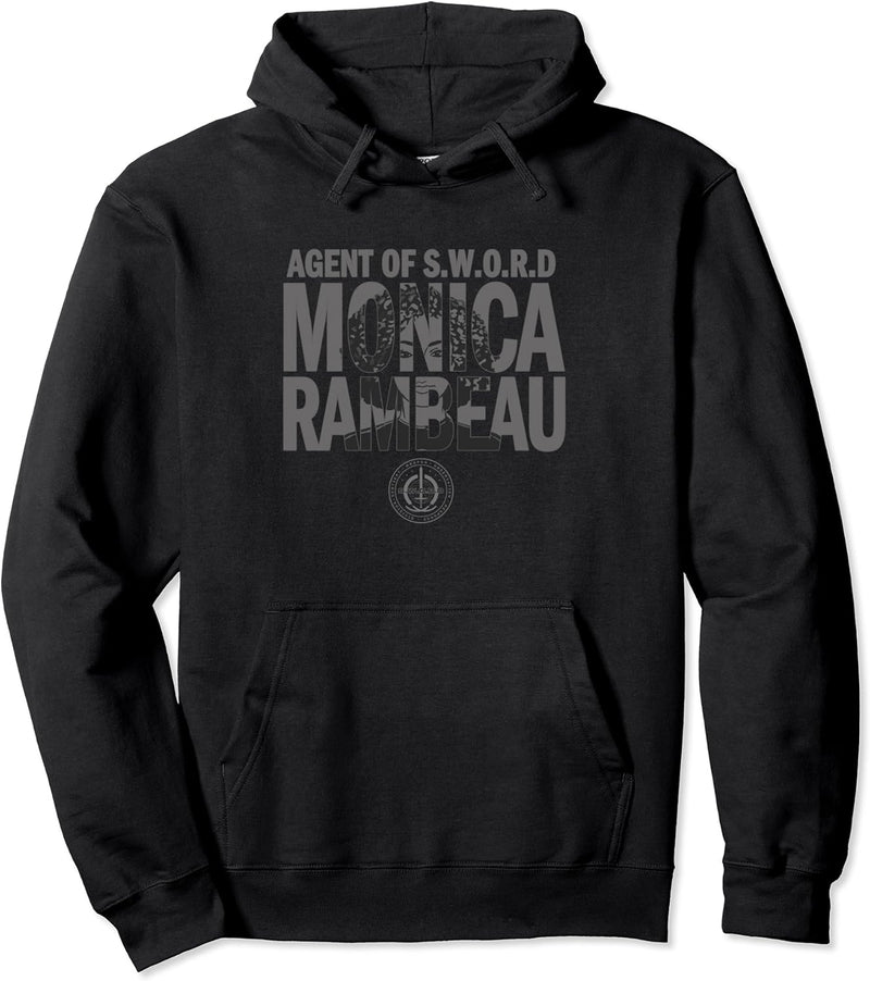 Marvel WandaVision Monica Rambeau Agent Of S.W.O.R.D. Fill Pullover Hoodie