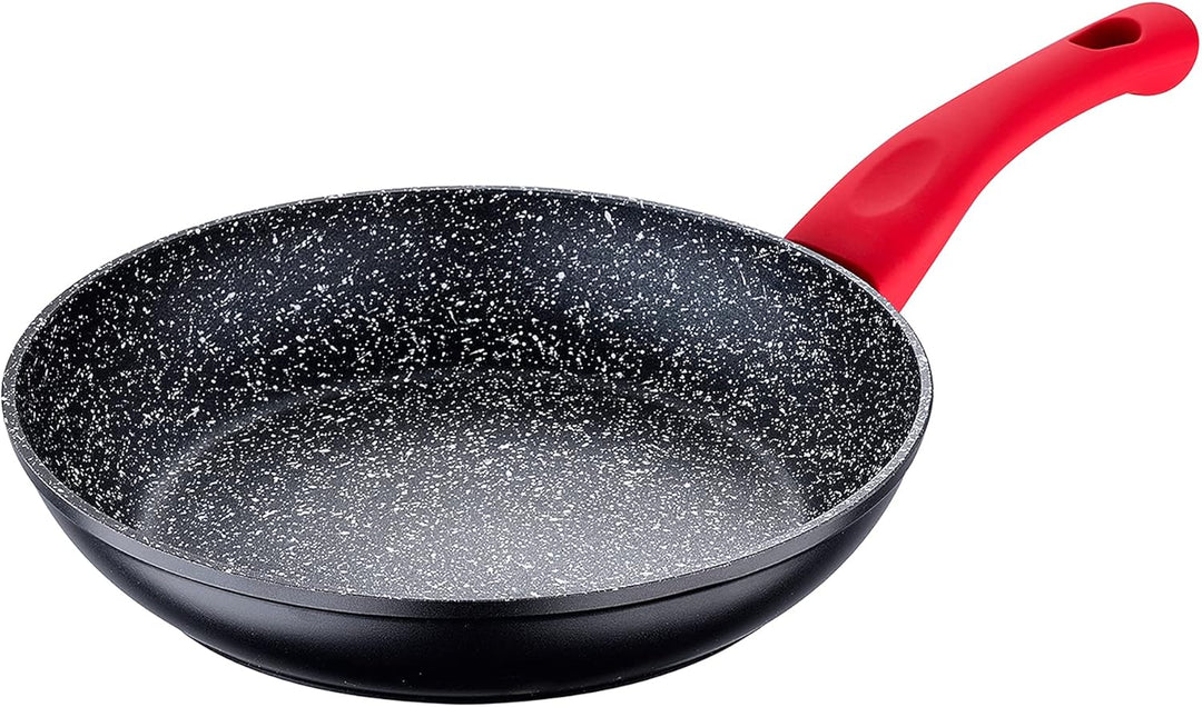 San Ignacio Packung mit 3 Pfannen Energy Ø20/24/28 cm + Grillplatte 37x25 cm + Set mit 3 Küchenutens