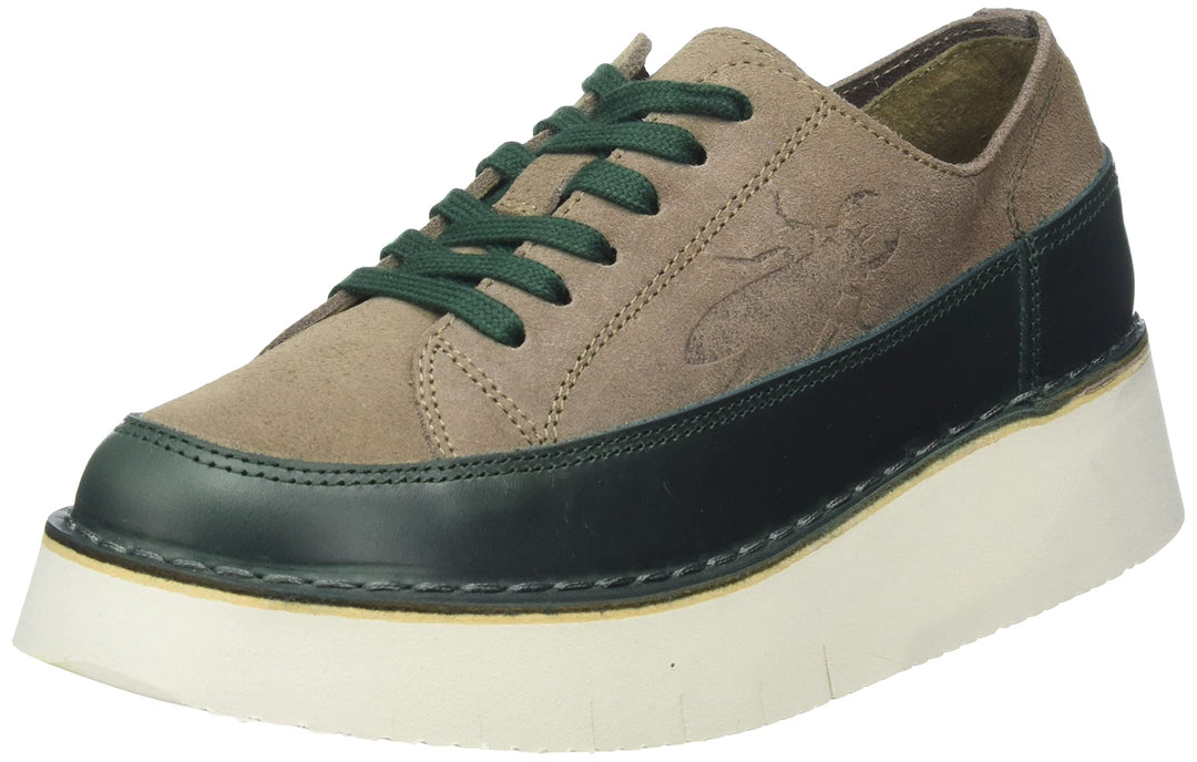 FLY London Damen Cuda099fly Oxford 36.5 EU Benzin Stein, 36.5 EU Benzin Stein