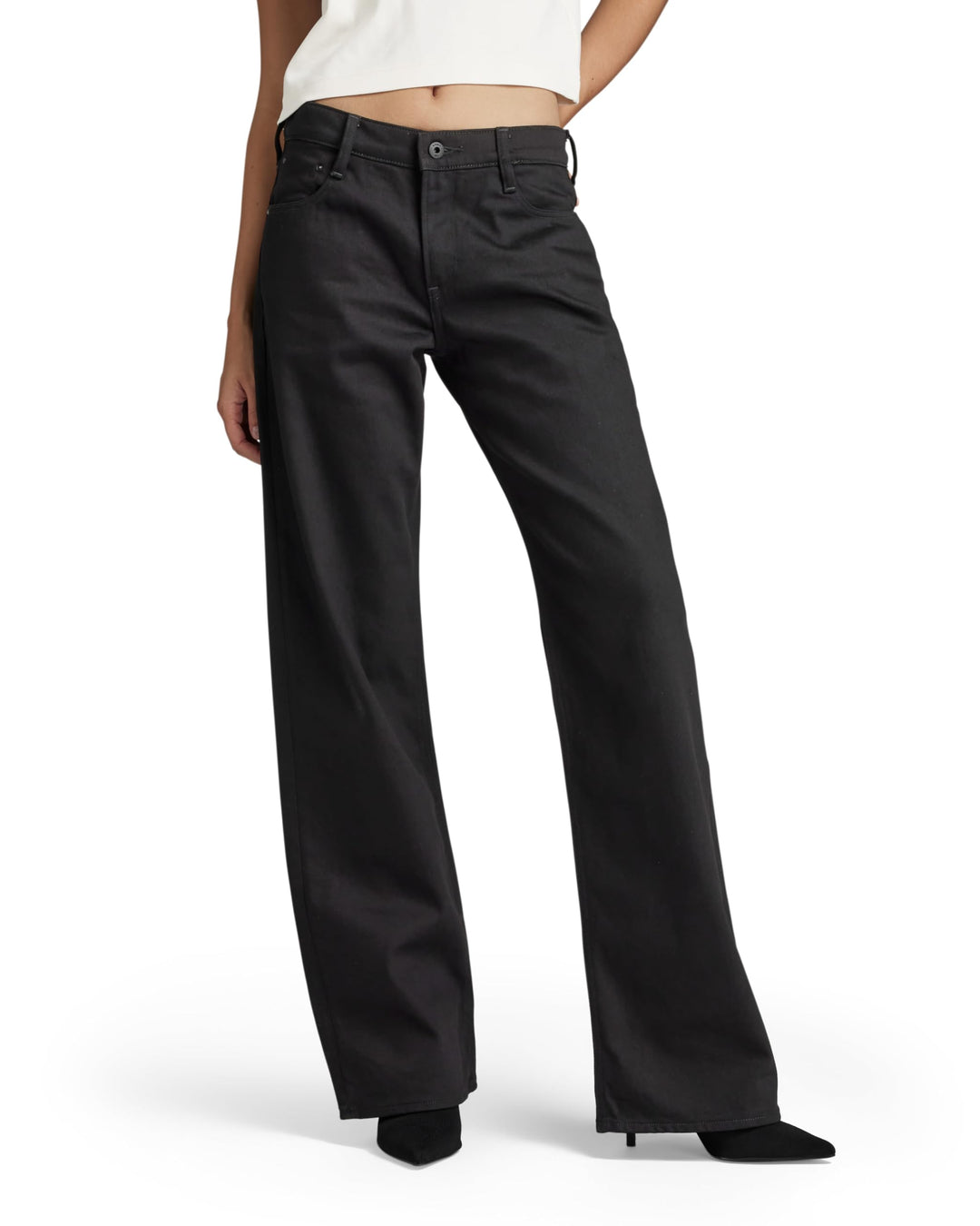 G-STAR RAW Damen Judee Loose Jeans Pants 26W / 28L Schwarz (Pitch Black D22889-b479-a810), 26W / 28L