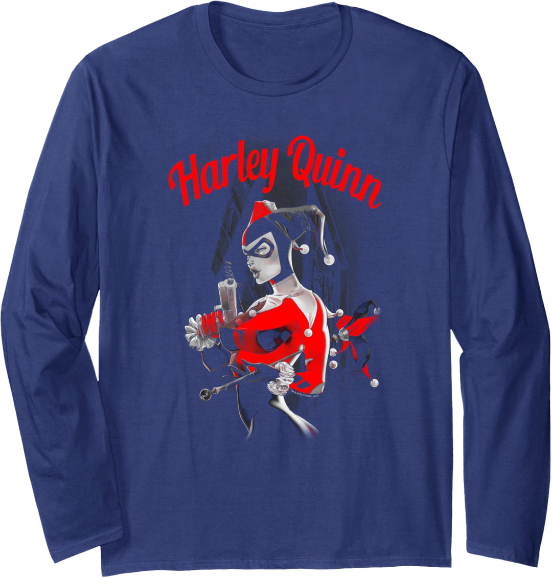 Harley Quinn Spring Gun Langarmshirt