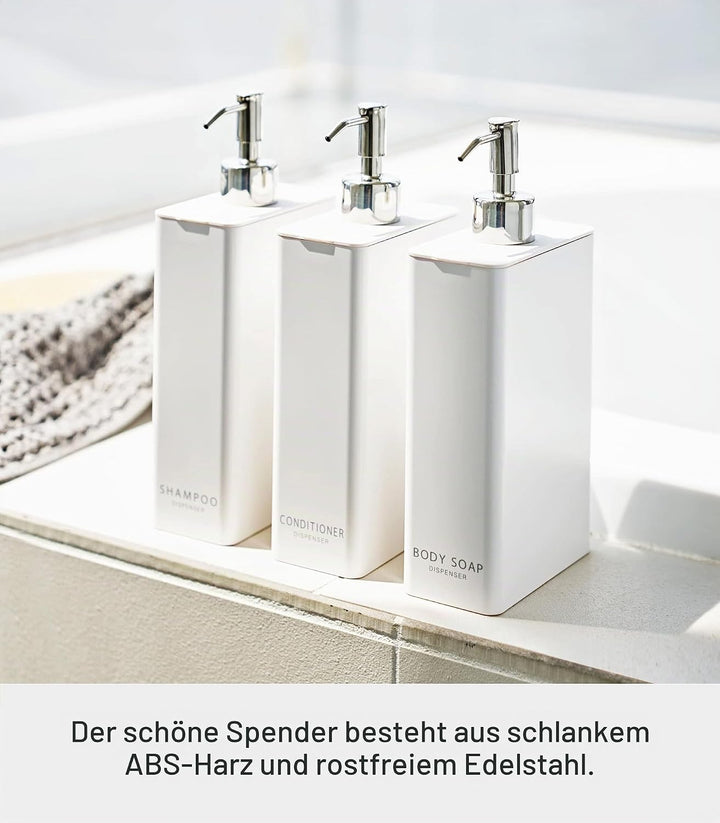 Yamazaki Tower Body Seifenspender, rechteckig, Weiss One Size Weiss, One Size Weiss