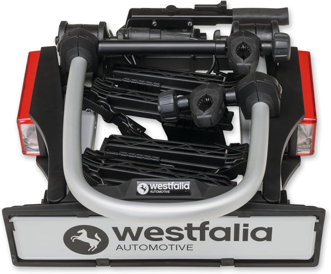 Westfalia Bikelander Classic Fahrradträger für die Anhängerkupplung | Kupplungsträger für 2 Fahrräde