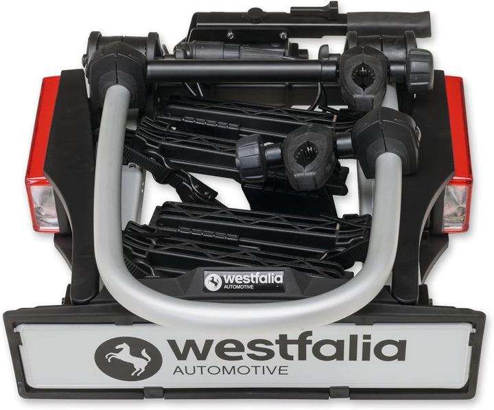 Westfalia Bikelander Classic Fahrradträger für die Anhängerkupplung | Kupplungsträger für 2 Fahrräde