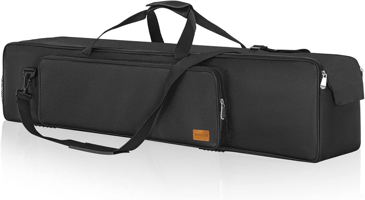Schwarze Stativtasche Stativtragetasche, 102x21x21cm strapazierfähige Nylontasche mit Schultergurten