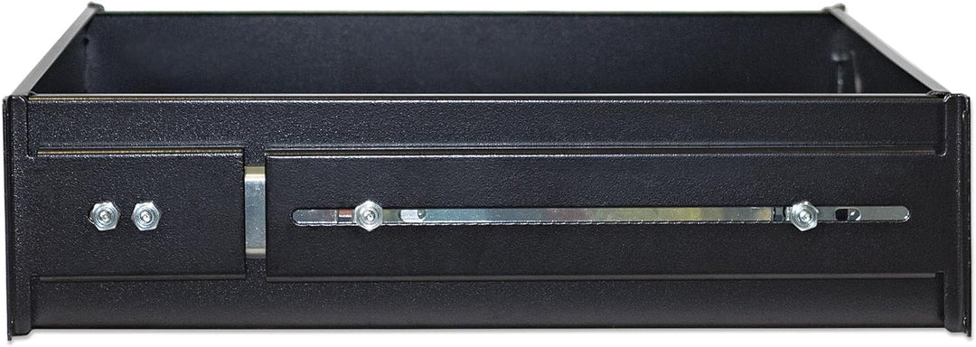 Intellinet 19" 48,3 cm Schublade 2 HE ( 350 mm Fachbodentiefe-Ausziehbar ) schwarz 714938 schwarz 2