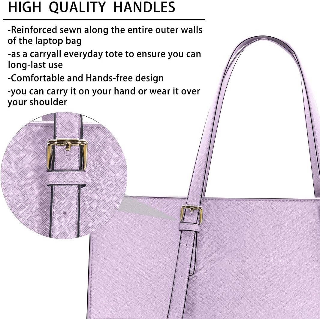 NUBILY Handtasche Shopper Damen Grosse Schwarz Handtasche Leder Umhängetasche Arbeitstasche Gross La