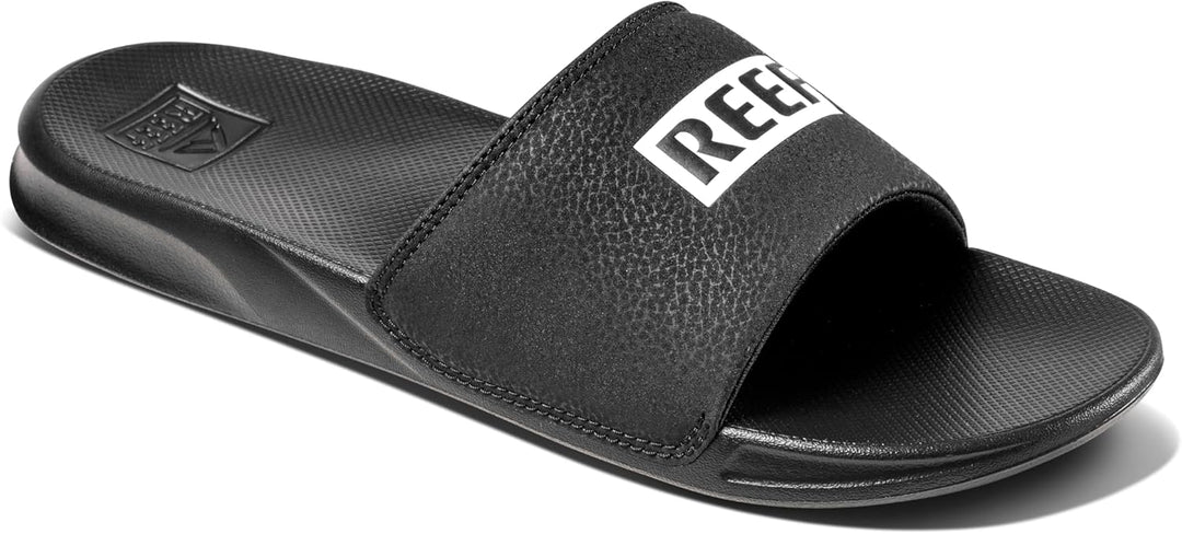 Reef Herren One Slide Schiebe-Sandalen 40 EU Reef Black White, 40 EU Reef Black White