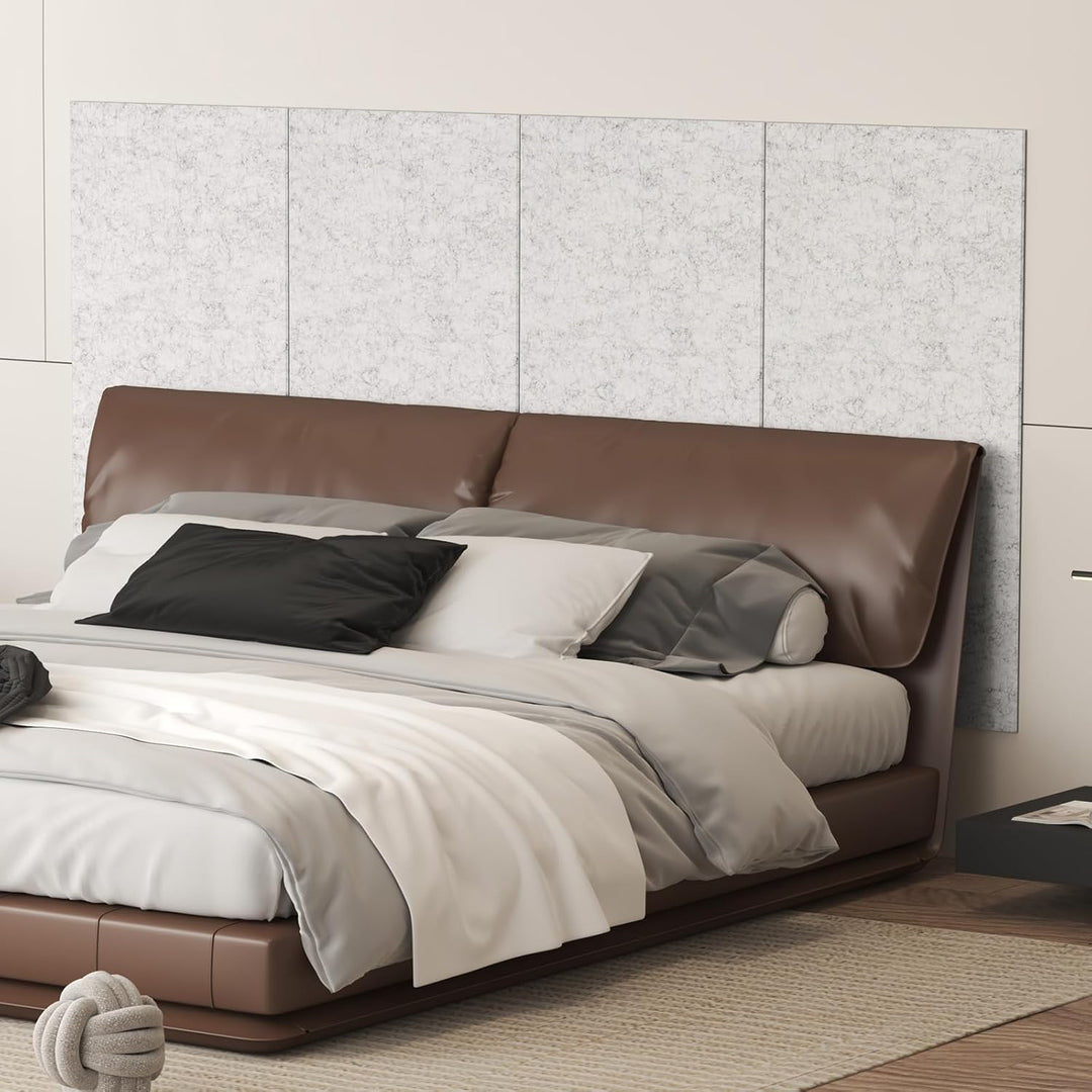 TONOR 4 Pack Akustikpaneele selbstklebend, 120x60x0.9 cm Wandpaneele selbstklebend für Schalldämmung