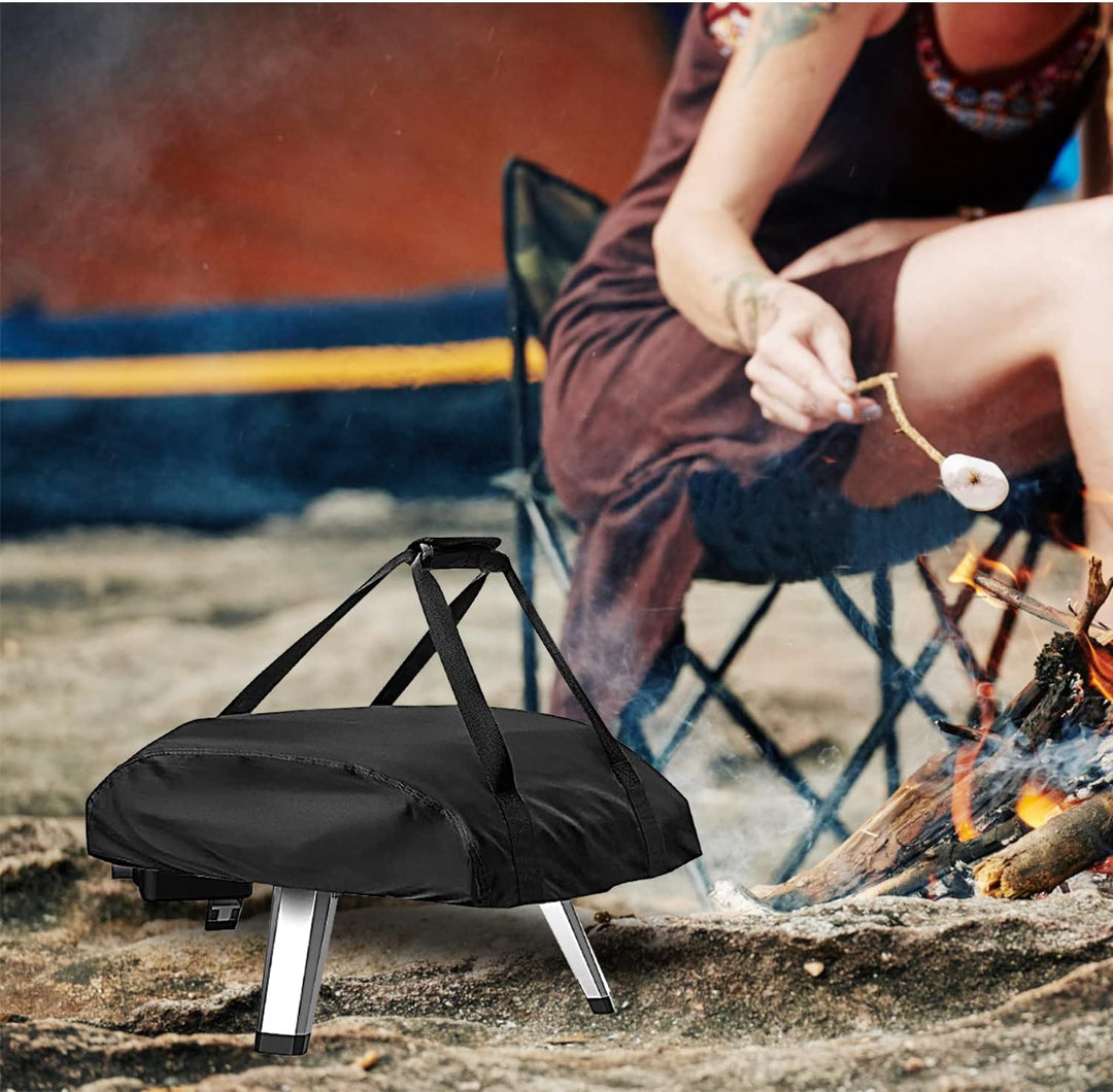 Pizzaofen Abdeckung für Ooni Koda 16,420D Wasserdicht Wetterfeste Oxford-Stoff Pizzaofen Tragetasche