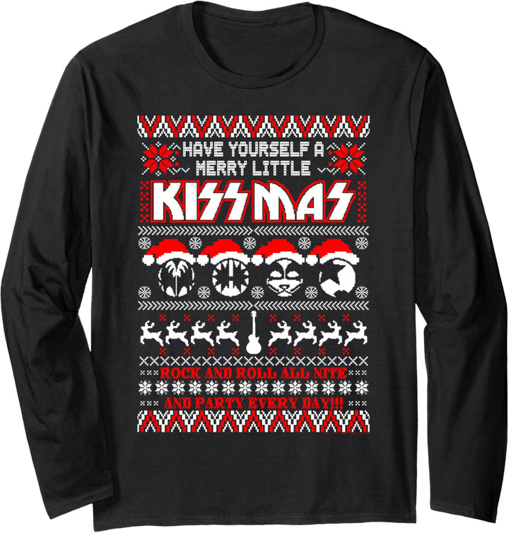 KUSS - Frohe Kleine Kissmas Langarmshirt