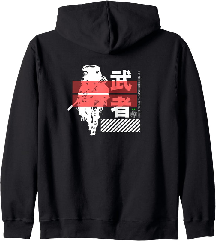 Gamma Warrior XRX-7 / Cyberpunk Tokyo Japan Collection Kapuzenjacke