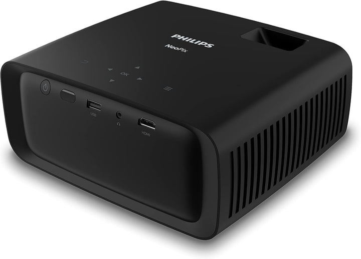 Philips NeoPix 120 – True HD 720p Mini-Projektor mit kaum wahrnehmbaren Betriebsgeräuschen, einem äu