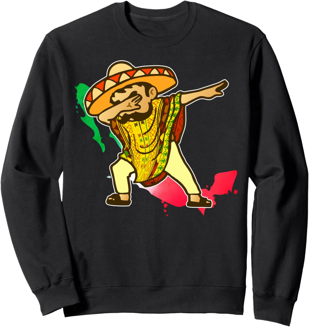 Mexikanischer Poncho Cinco Des Mayo Fun Sweatshirt