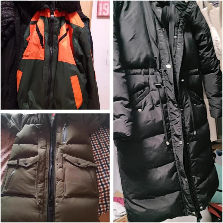 YaHoGa 81 cm #15 Gross Reissverschluss Kunststoff 2 Wege teilbar 11mm Reissverschluss für Wintermant