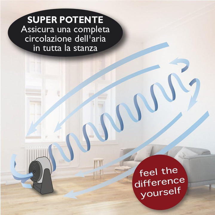 Macom Enjoy & Relax 993 Tornado Ventilator mit doppelter Oszillation