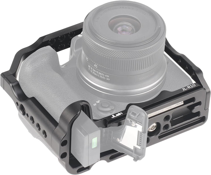 FOTGA Kamerakäfig mit Top Handle Griff Oben Handgriff für Canon EOS R10 Kamera, Aluminium Vlogging K