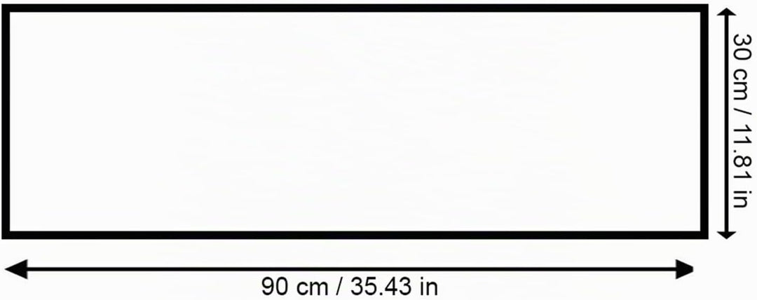 Feeby Bilder Strand Sand Wasser 90x30 cm Wohnzimmer Schlafzimmer Büro Flur Küche Wandbilder Modern B