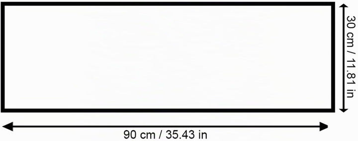 Feeby Bilder Strand Sand Wasser 90x30 cm Wohnzimmer Schlafzimmer Büro Flur Küche Wandbilder Modern B