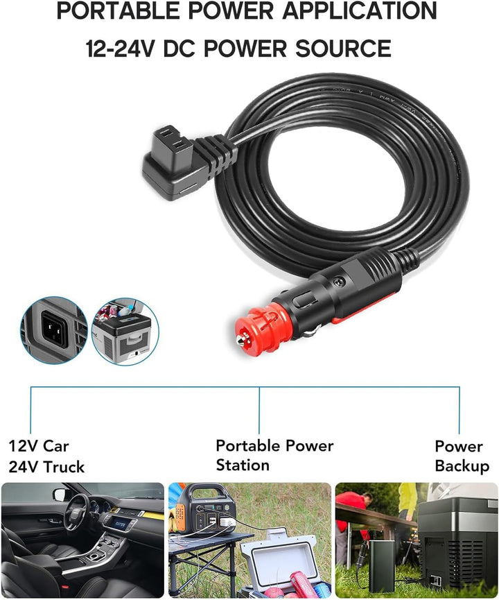 MOTOPOWER MP68992 3.5m tragbar Kühlschränke Verlängerung Power Kabel