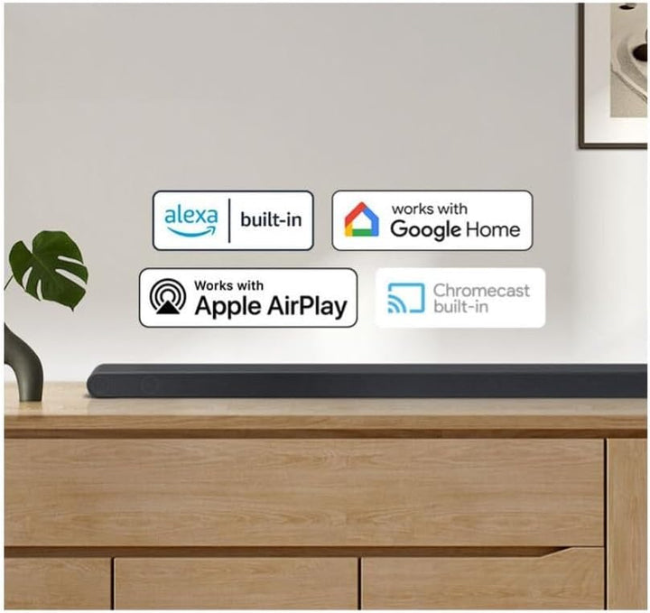 Samsung HW-S710GD 3.1-Kanal Ultra Slim Soundbar für TV-Geräte, Bluetooth-Lautsprecher mit ultraschla