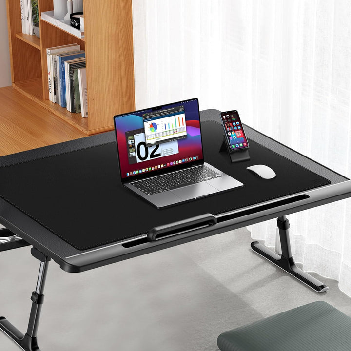 Cacoy Schreibtischunterlage PU Leder, 900x500 mm Schreibtisch Unterlage, Multifunktionales Schreibun