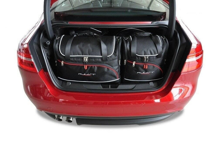 KJUST Dedizierte Reisetaschen 4 stk kompatibel mit JAGUAR XE I (X760) 2015-2018