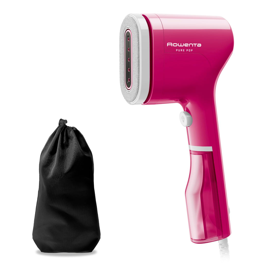 Rowenta Pure Pop DR2023 Vertikales Dampfbügeleisen, tragbar, zum Bügeln und Desinfizieren Ihrer Haar
