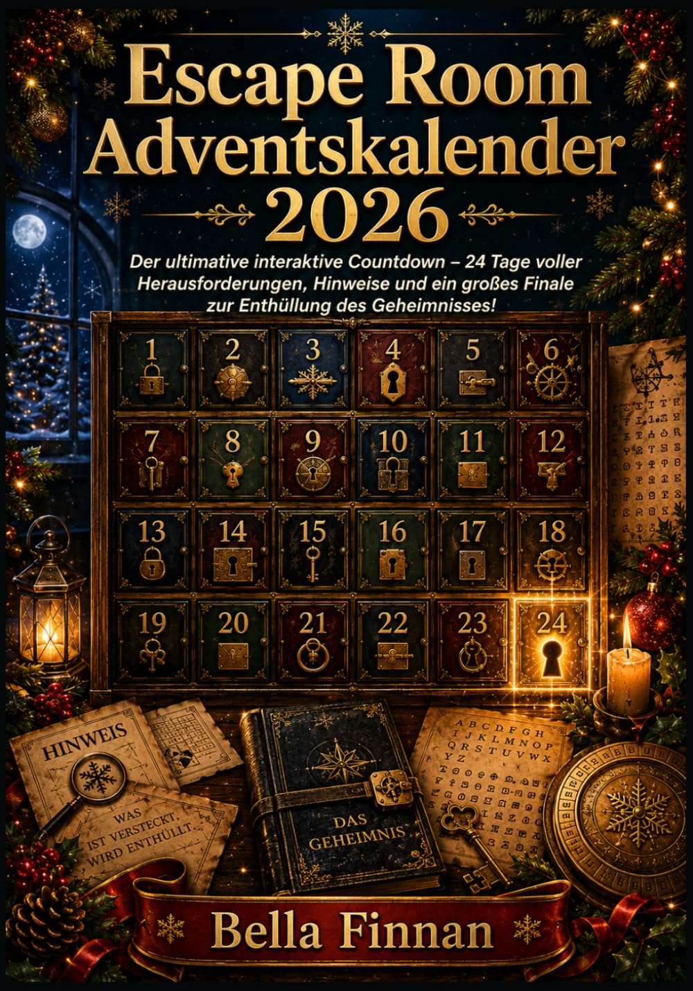 Escape Room Adventskalender 2026: Der ultimative interaktive Countdown – 24 Tage voller Herausforder