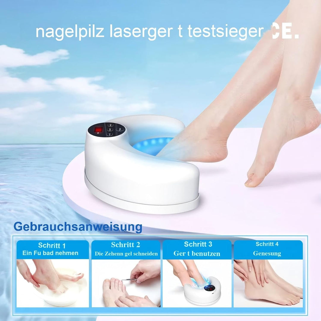 Tragbares Nagel Lasergerät, Lichttherapiegerät zur Nagelpflege und -reinigung, Heimnutzung Nagelpfle