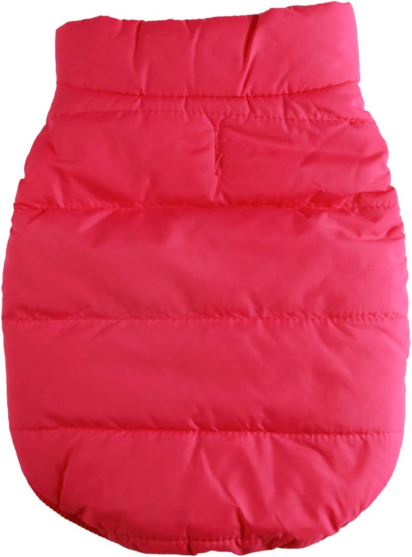 2-lagige mit Fleece gefütterte Hundejacke, sehr warm für Winter und kaltes Wetter, extraweiche, wind