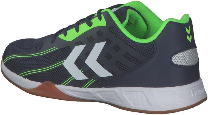 hummel Multisport Shoe Root Elite Handball Erwachsene Grösse 37.5 EU Schmal Blau, 37.5 EU Schmal Bla