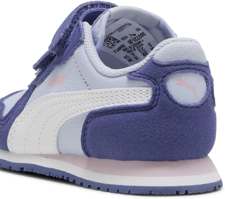 PUMA Unisex Baby Cabana Racer Sl 20 V Inf Sneaker 20 EU Cool Weather Puma White Blue Crystal Rose Ma