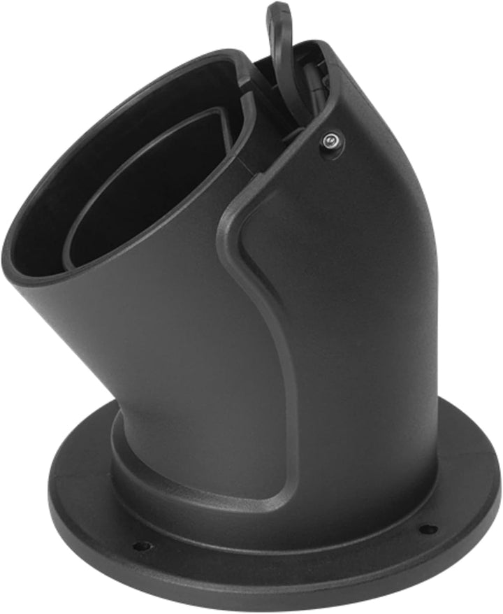 DELTACO Wandhalterung Typ 2 EV-Ladekabelstecker Fahrzeugseitig, Halter/Dock für Ladekabel Einer Wall