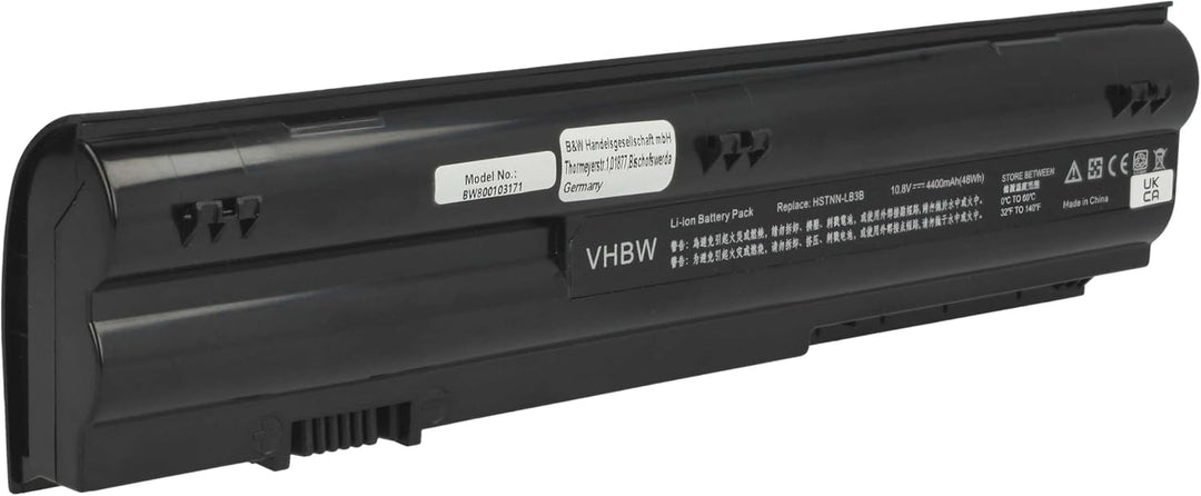 vhbw Akku Ersatz für HP 646657-241, 646657-251, 646755-001, 646757-001, HSTNN-DB3B, HSTNN-LB3B für N
