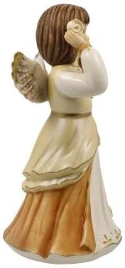 Goebel Engelfigur Herausgeputzt zum Fest - Champagner Himmelsboten Weihnachten