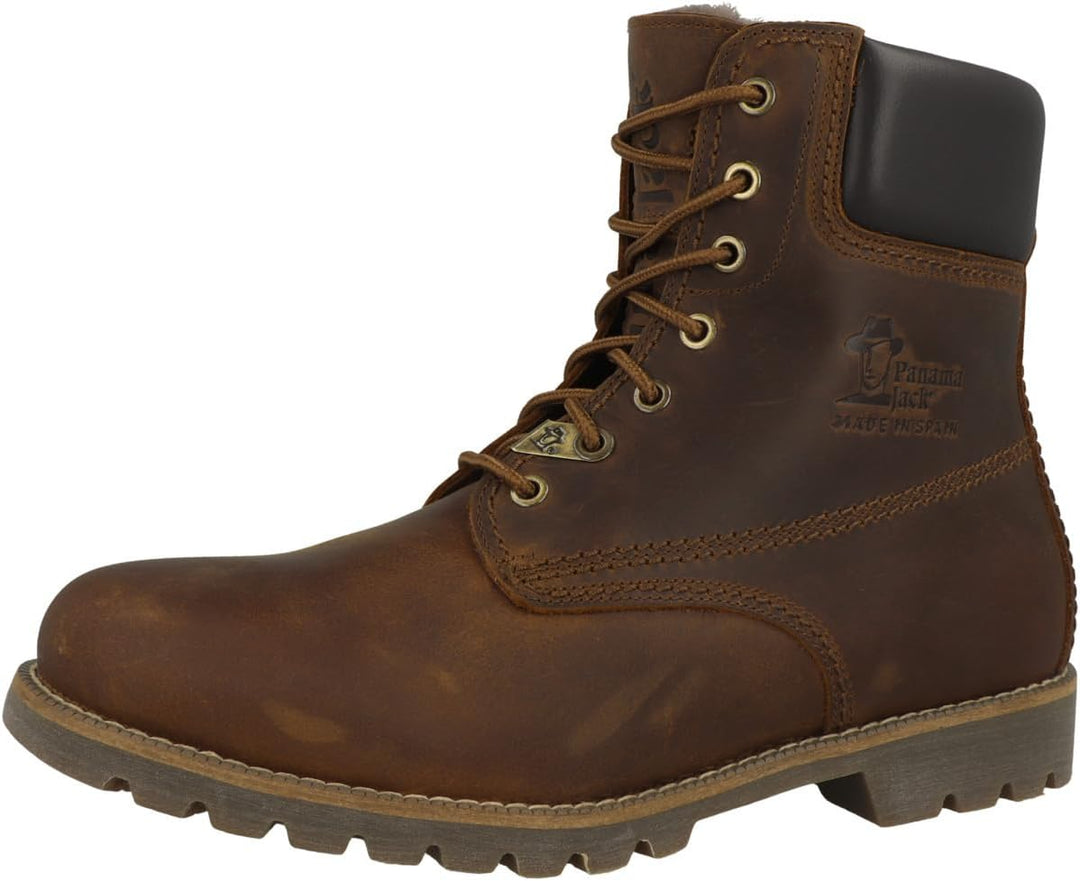 Panama Jack Herren Panama 03 Igloo Kurzschaft Stiefel 41 EU Braun Napa Grass Cuero Bark, 41 EU Braun