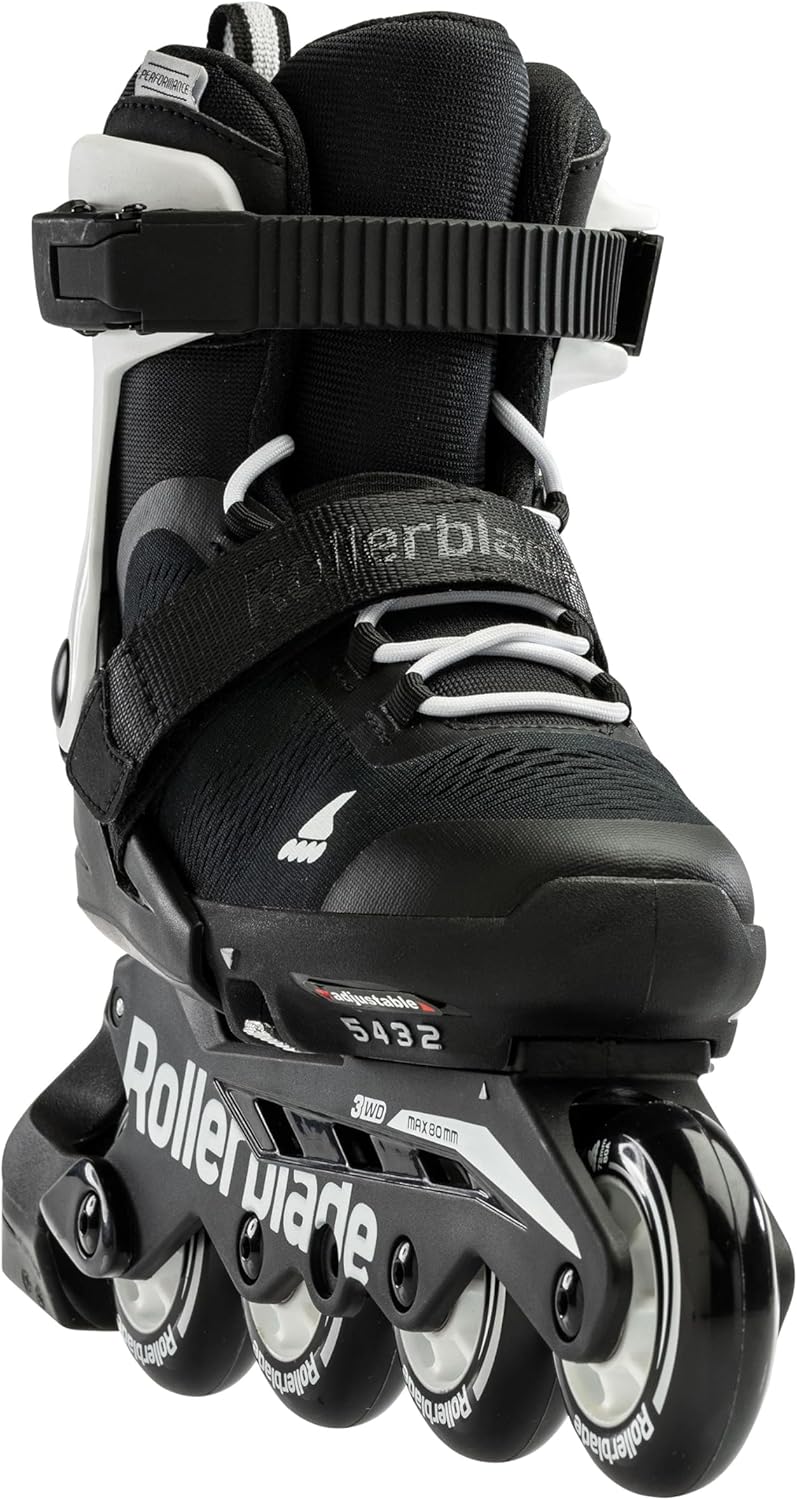 Rollerblade Microblade Inlineskates Schwarz/Weiss 37-40
