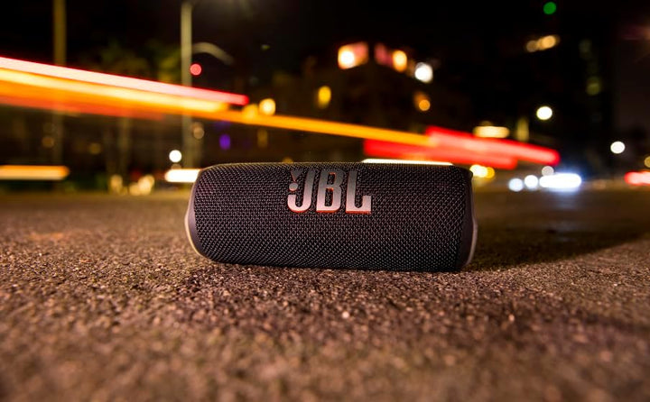 JBL Flip6, Bluetooth Lautsprecher, IPX7, Schwarz