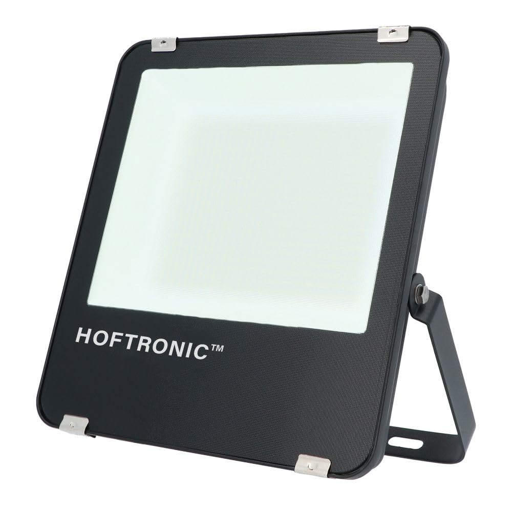 HOFTRONIC - LED Strahler Aussen 100W 16000 Lumen 160lm/W 6400K Kaltweiss LED Flutlicht Aussenleuchte