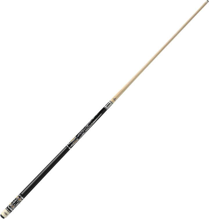 CUESOUL 58 Zoll Pool-Queue,21oz,13 mm Spitze, Billard-Queue mit Irish Wrap, verpackt in blau/brauner