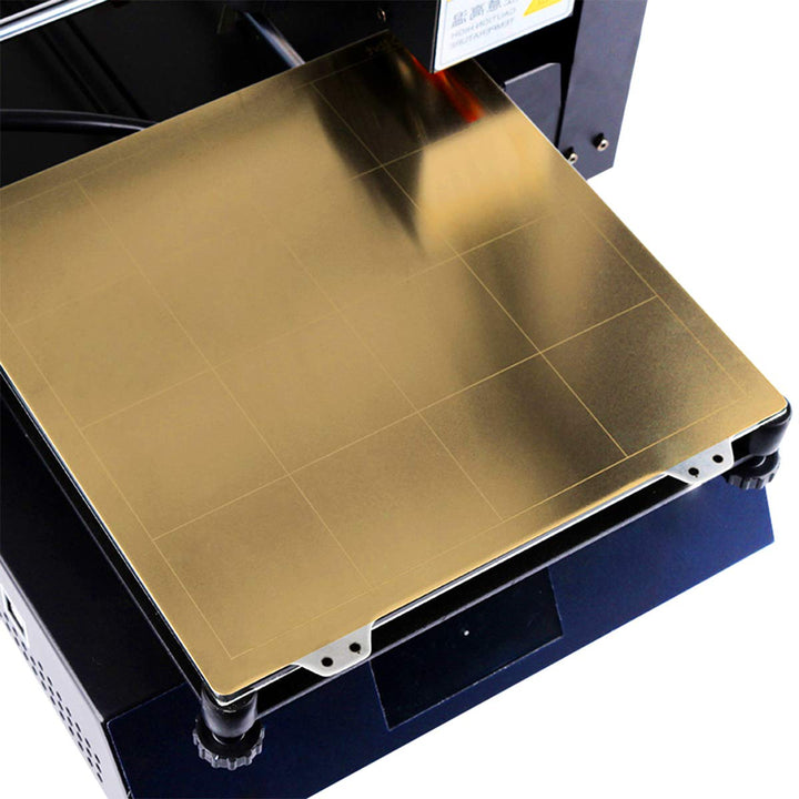 Toaiot Federstahl-Platte für Ender 3/Pro/Ender 3X, Stahlplatte in 3D-Druckfolie 235 x 235 mm, mit PE