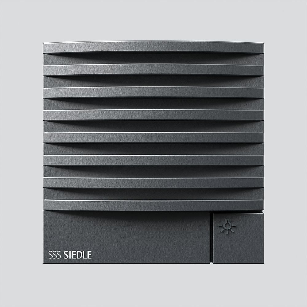 Siedle 4919476 Türlautsprechermodul In-Home-Bus, BTLM 650-04 Dg, dunkelgrau Glimmer