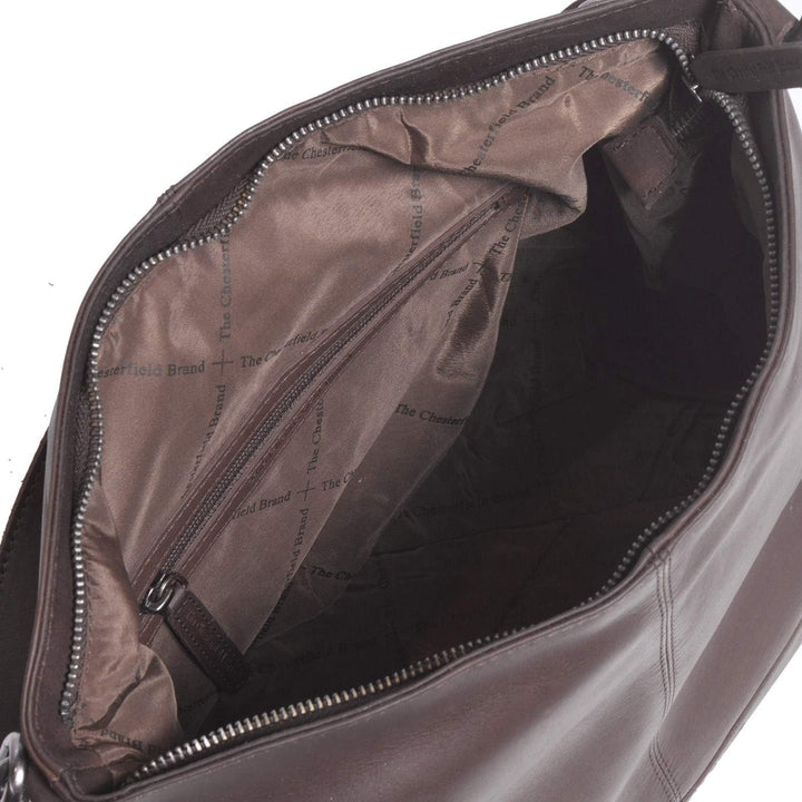 The Chesterfield Brand Amelia - Schultertasche Leder 32 cm Brown, Brown