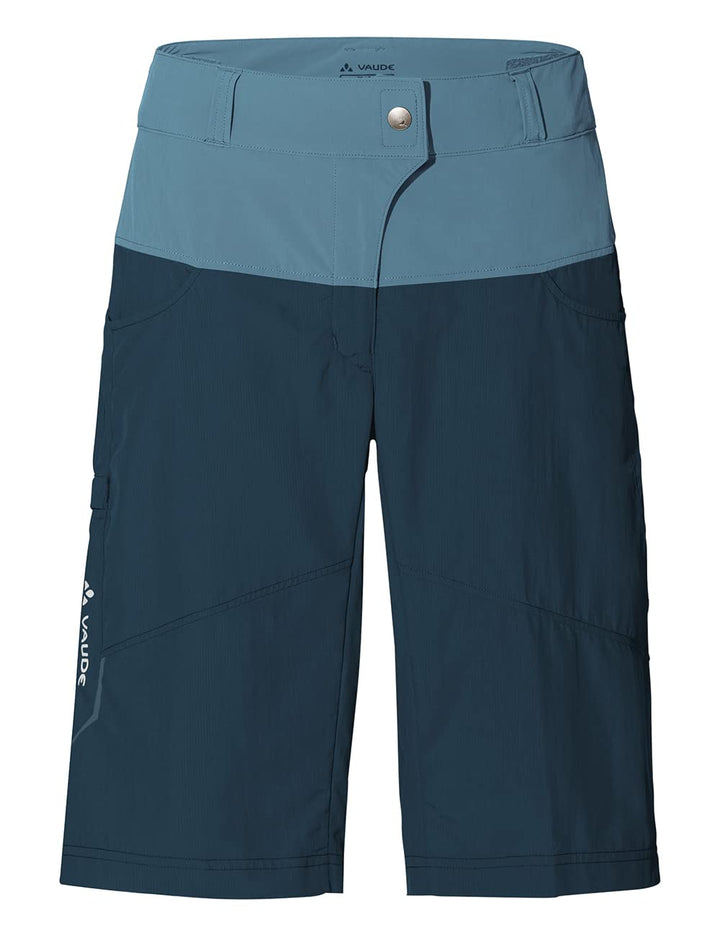VAUDE Women's Qimsa Shorts Trousers 36 Dark Sea Uni, 36 Dark Sea Uni