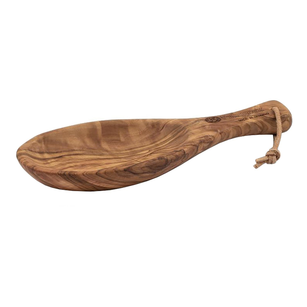 Petromax Griffschale 25 cm - Handgefertigte Schale aus Olivenholz | Robustes Bushcraft-Geschirr mit