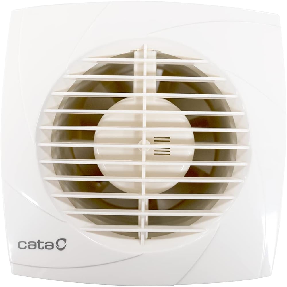 Cata B8 Plus Abluftventilator, 15 W, Weiss, Weiss