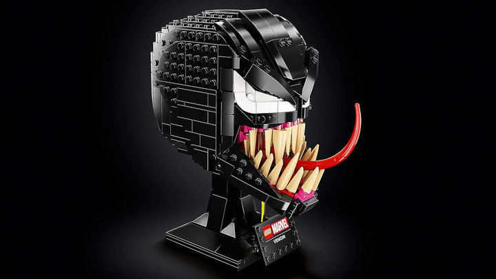 LEGO 76187 Marvel Spider-Man Venom Maske Bauset für Erwachsene, Fanartikel, Geschenkidee für Sammler